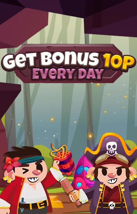 get bonus 10p everyday